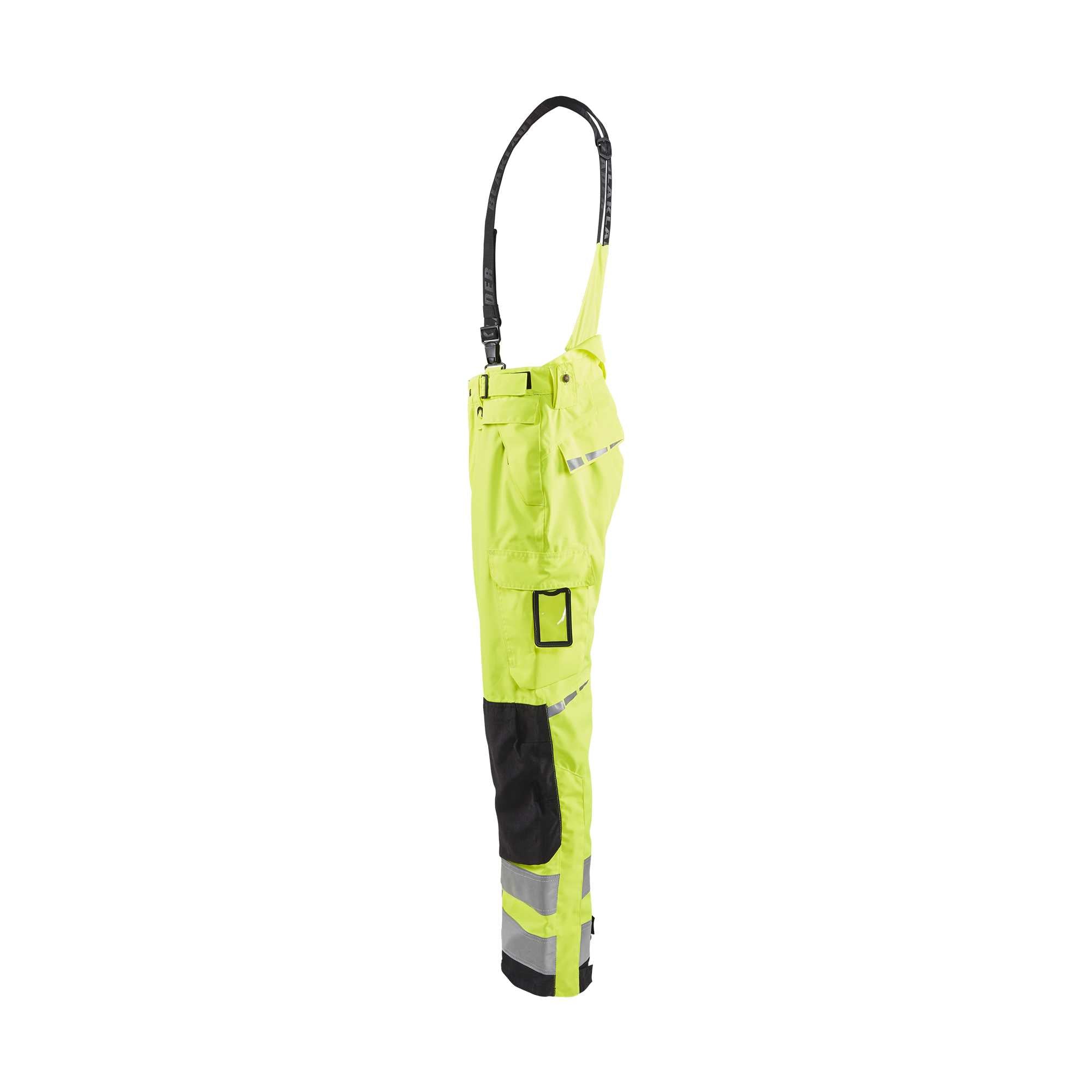 BLAKLADER 18671977 | Hi Vis Shell trousers Hi Vis Reflective Work Trousers Men - Waterproof